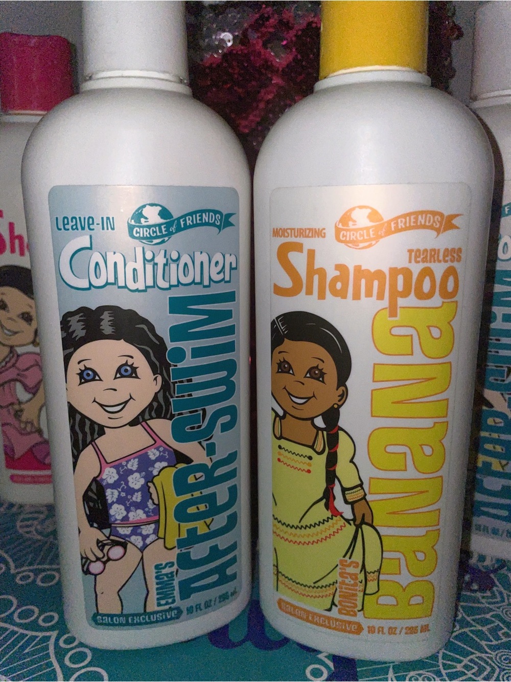 Tearless After Swim Banana Shampoo and Conditioner